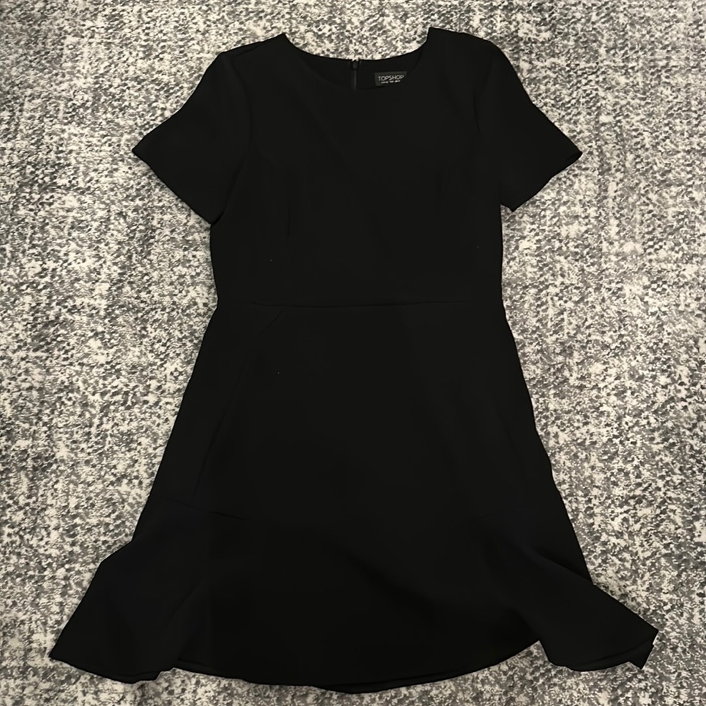 Black dress from Topshop